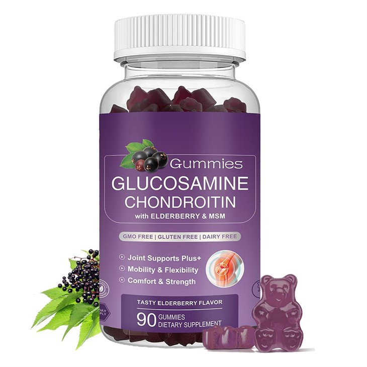 Glükoosamiin kondroitiin 1500 mg kummikommid