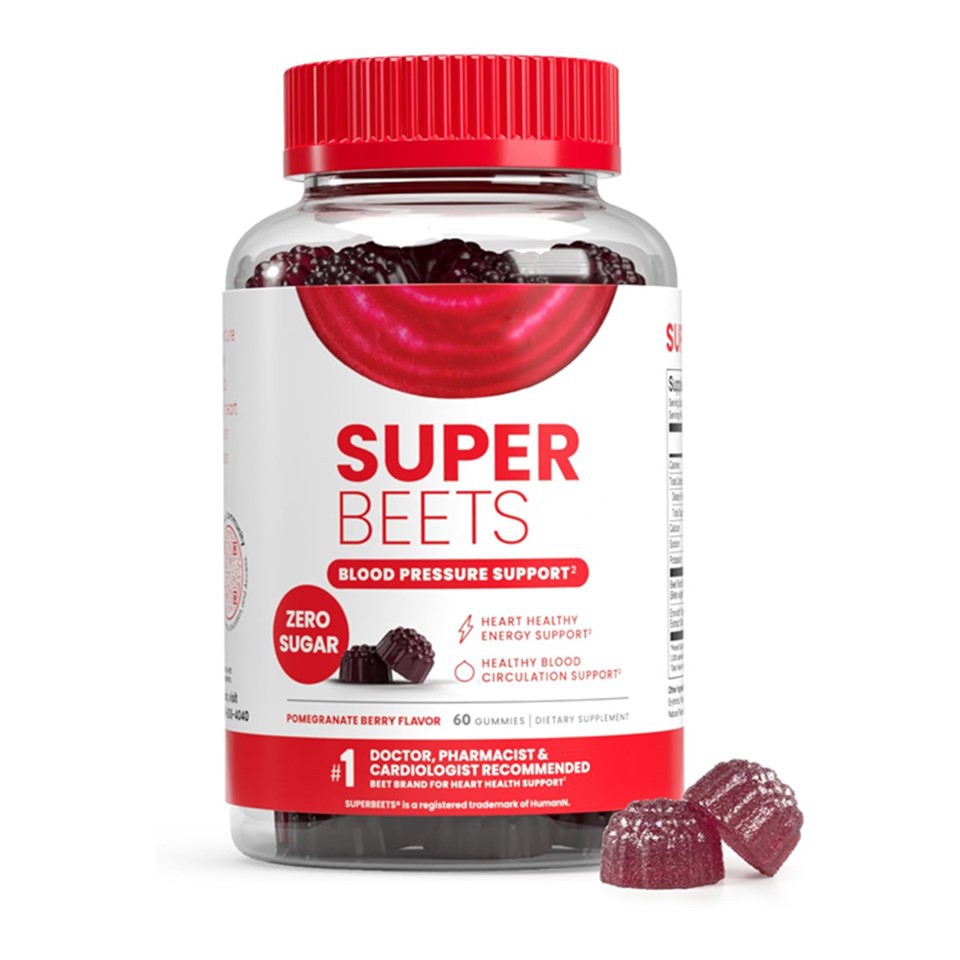 Superbeets Heart Gummies - nullsuhkur