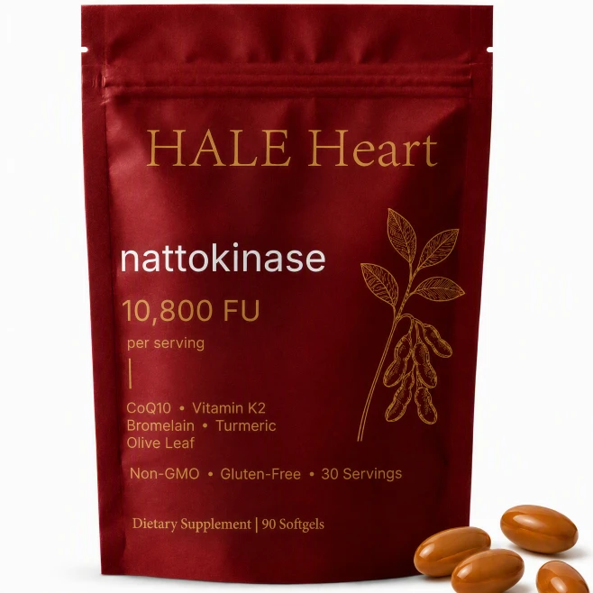 Nattokinase 10,800 FU Heart Support Softgels