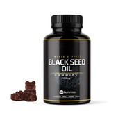 Maailma esimene musta seemneõli kummide looduse mitmemõõtmeline heaolu toetab antioksüdantset, nahat suurendavat terviklikku elujõudu