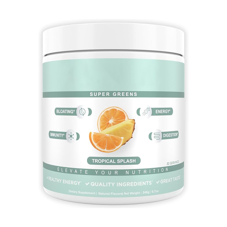 Super roheline joogipulber